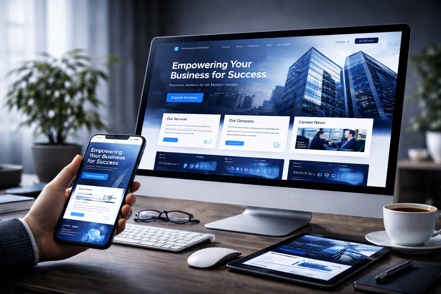 Лендинги и промо-сайты preview