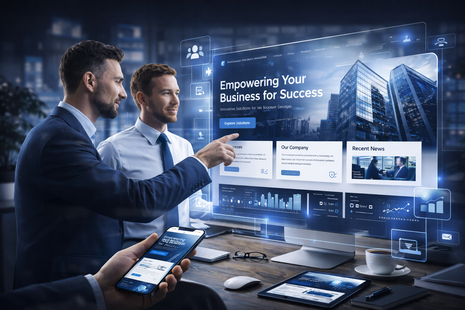 Корпоративные сайты и порталы preview