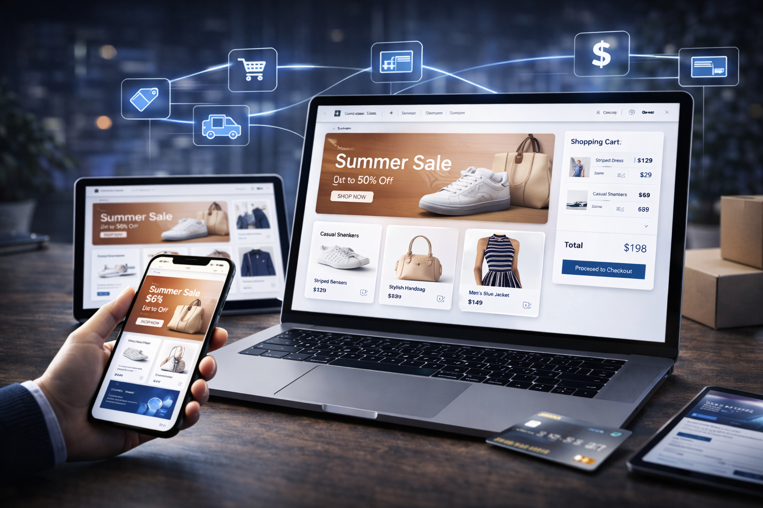 Интернет-магазины и e-commerce preview