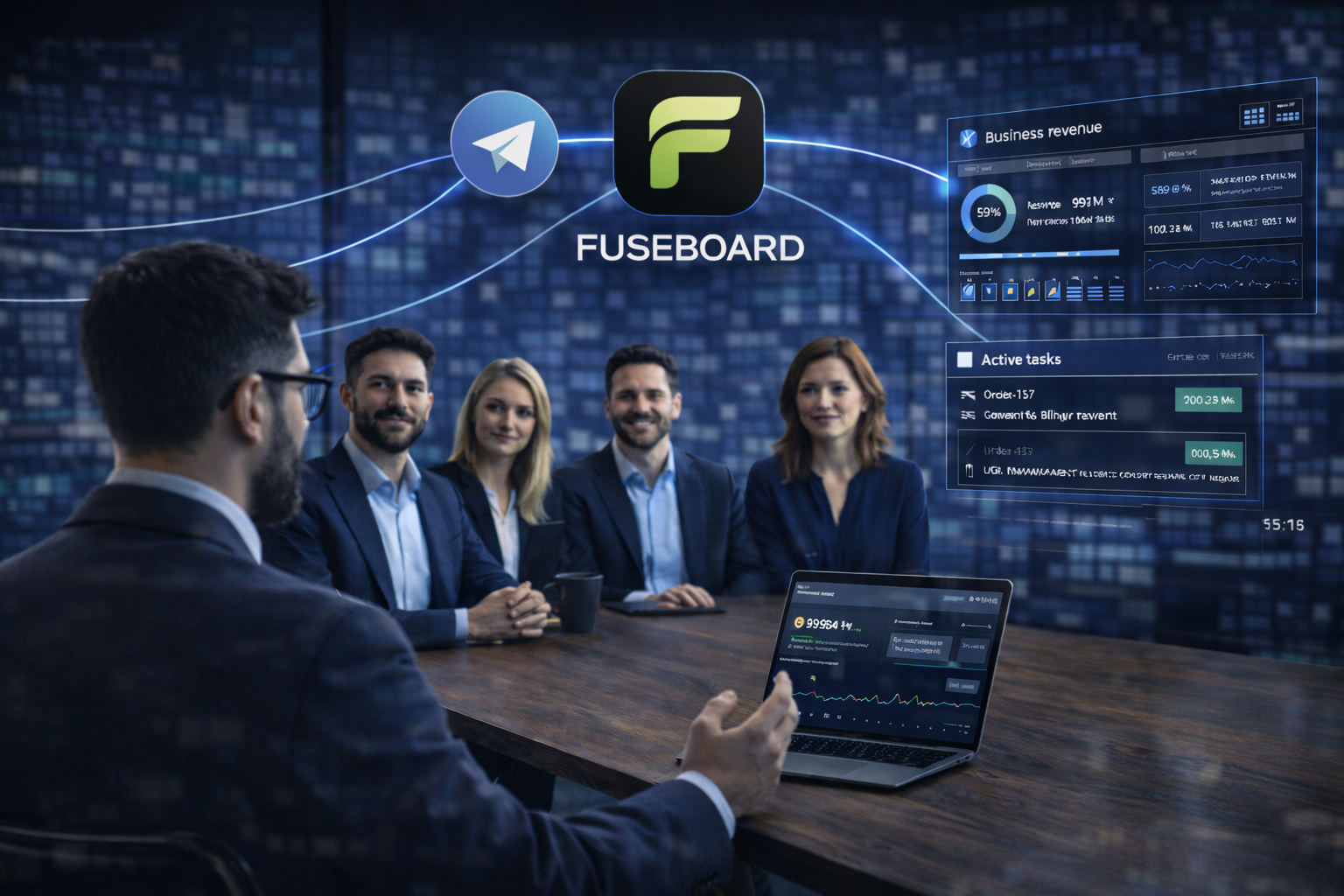 Fuseboard Telegram ecosystem control panel